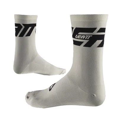 LEATT ponožky MTB Endurance, V26 Cream White