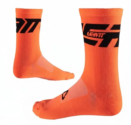LEATT ponožky MTB Endurance, V26 Neon Orange