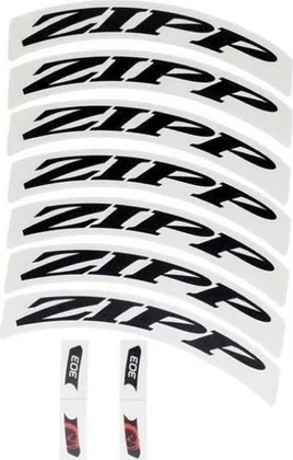 Sada nálepiek Zipp na 1 koleso 303 Zipp logo Matte Black