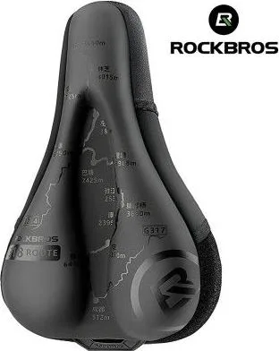 Poťah sedla RockBros, silikónový gél, vhodný pre MTB, Trekové a Mestské bicykle
