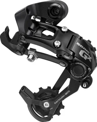 Prehadzovačka SRAM GX Type 2.1 10SPD dlhé rameno BLK