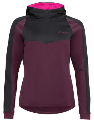 Vaude cyklistický dres Qimsa LS Shirt II, dámsky, cassis