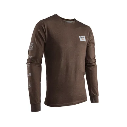 Leatt dlhé tričko Shirt Core, Loam