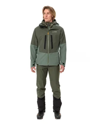 Vaude hardshell bunda Monviso 2,5L, pánska, zelená (kaki)