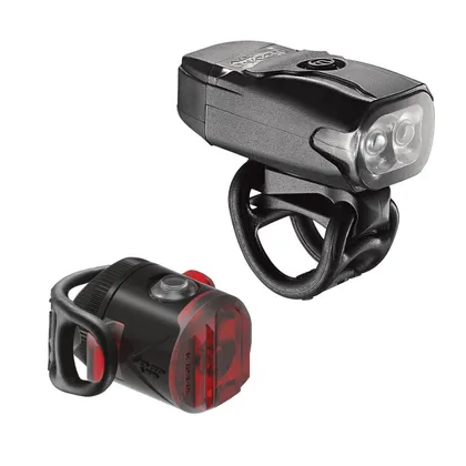 LEZYNE set svetiel KTV DRIVE a FEMTO USB čierne