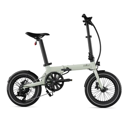 EOVOLT Skladací elektrobicykel Morning 16" 2025 Zelená, Čierna/Zelená/Sivá/Modrá/Béžová