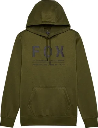 Pánska mikina s kapucňou Fox Non Stop, Olive Green