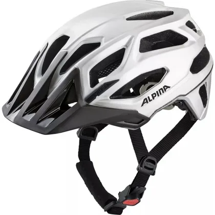 ALPINA Cyklistická prilba Garbanzo biela (white gloss)