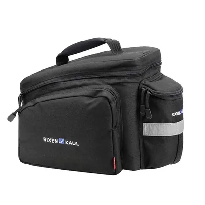 KLICKfix Taška na zadný nosič RACKPACK 2 čierna, Čierna