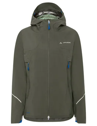 Vaude cyklistická bunda Yaras 3in1, dámska, kaki zelená