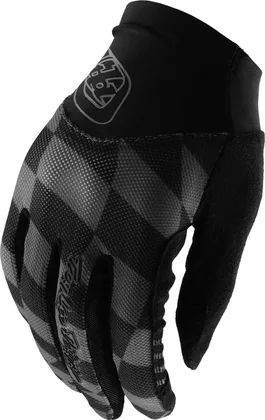 Dámske rukavice TLD Ace Twisted Checkers Black