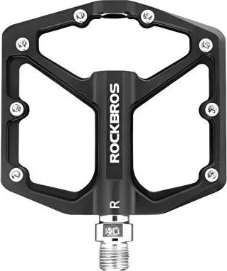 Pedál RockBros, PL,LSL Flat Al, 9/16, čierny