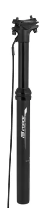 FORCE sedlovka DROPPER 30,9 / 440mm teleskopická, matná čierna