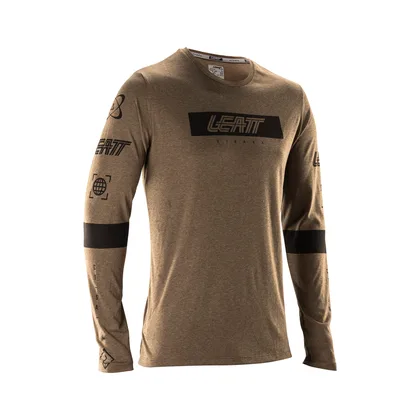 LEATT dres dlhý rukáv MTB Gravity 3.0, Loam Brown