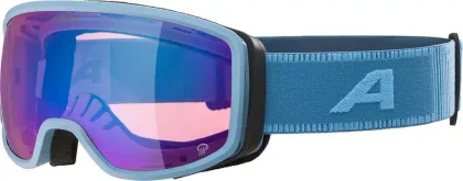 ALPINA Lyžiarske okuliare BIVIO Q smoke-blue matt