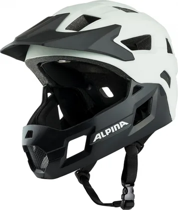 ALPINA Cyklistická prilba RUPI junior, bielo-čierna