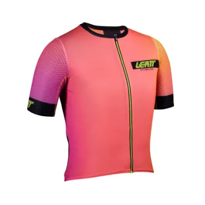LEATT cyklistický dres krátky rukáv MTB Endurance 6.0, dámsky, Neon