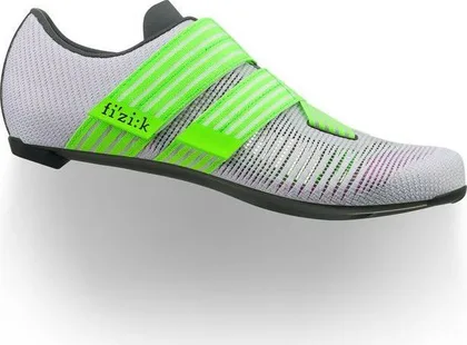 Tretry Fizik Vento Powerstrap Aeroweave Light Violet - Neon Green