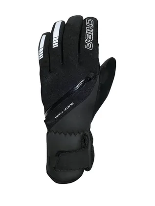 Chiba Zimné cyklistické rukavice City Liner BLACK M, Čierna