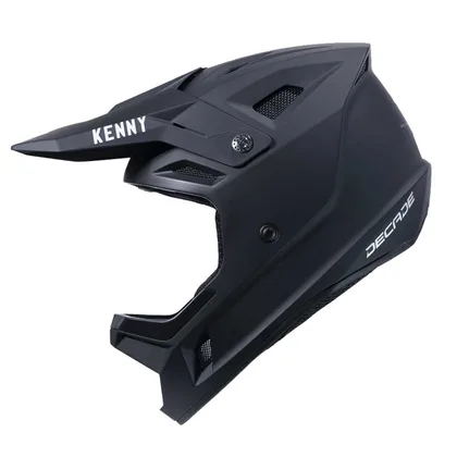 KENNY Cyklistická prilba DECADE Solid black mat L, Čierna