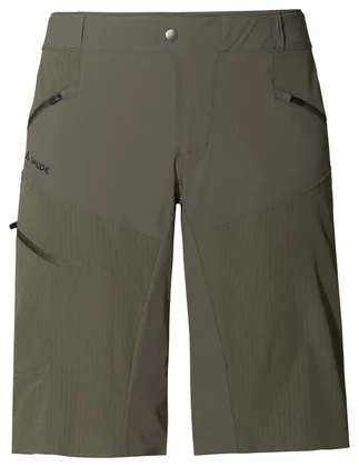 Vaude cyklistické kraťasy Virt, pánske, khaki