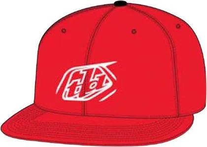 Šiltovka TLD Flat Bill Snapback Badge Team Red