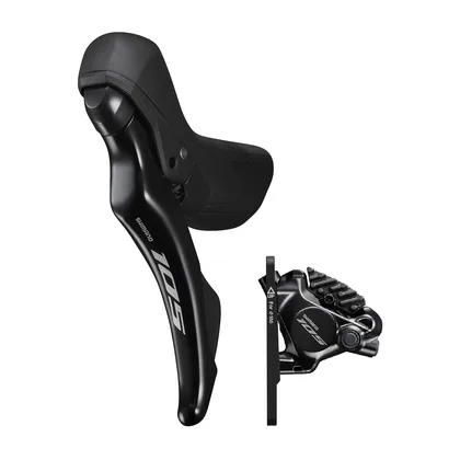 Dual control 105 ST-R7120/BR-R7170 ľavý 2x12-k. mech. rad./hydr.brzda