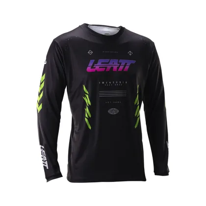 LEATT dres dlhý rukáv MTB Gravity 4.0, Race Black