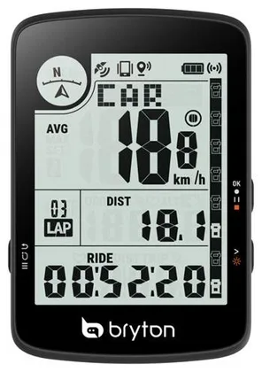 Bryton GPS cyklopočítač RIDER 17 E SKU
