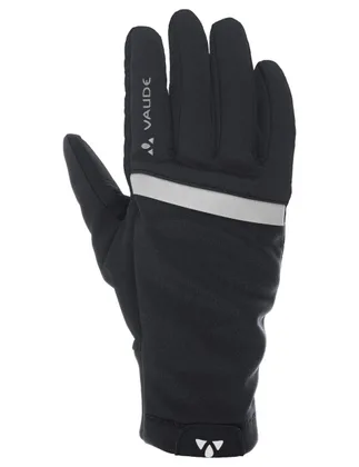Vaude cyklistické rukavice Hanko, unisex, black uni