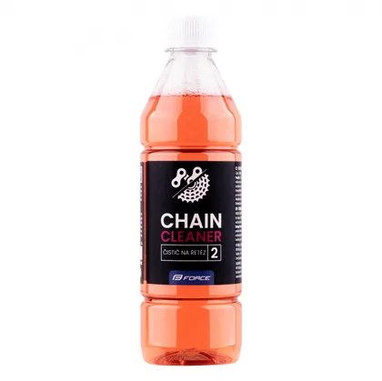 FORCE čistič STRONG na reťaze - 0,5 l, fľaša - ružový