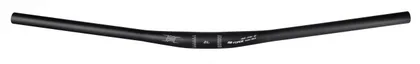 FORCE riadítka BASIC H6.2 prehnuté 31,8/740mm Al, čierne matné