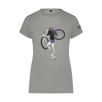 Tričko dámske SENTIERO LTD šedé CX /Vel:M