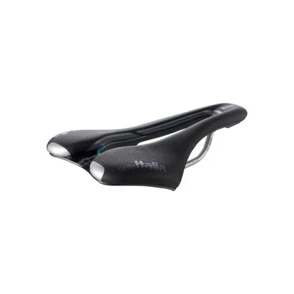 SELLE ITALIA sedlo SLR Boost Gravel TI 316 Superflow, Čierne