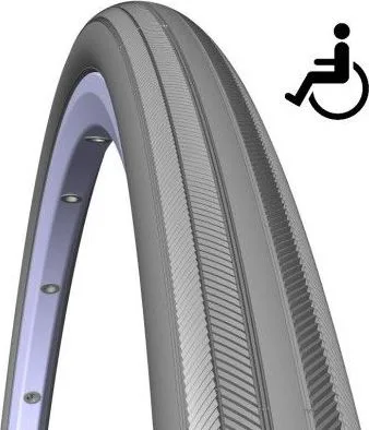Plášť Rubena 24x1 3/8x1, V03 (540x25) Tournier, šedý V cene plášťov je zahrnutý recyklačný poplatok vo výške 0,099 €/kg bez DPH