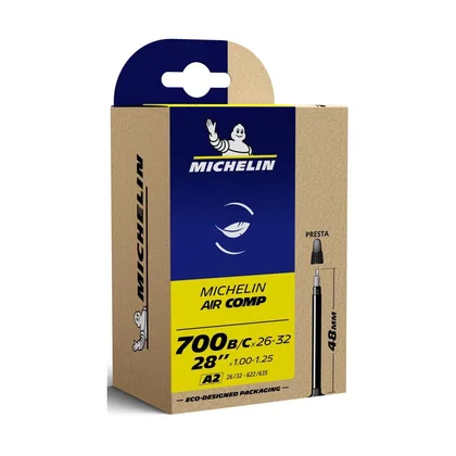 Duša A2 AIRCOMP 700x26/32C (26/32-622/635) FV 48mm 90g