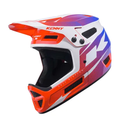 KENNY Cyklistická prilba DOWNHILL ELITE Patriot 2025 S, Červená