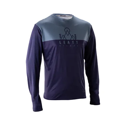 LEATT dres dlhý rukáv MTB Trail 3.0, Galaxy Blue