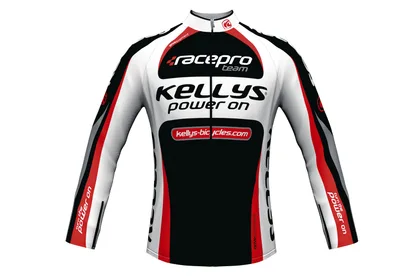 Dres KELLYS PRO Team dlhý rukáv red - XS