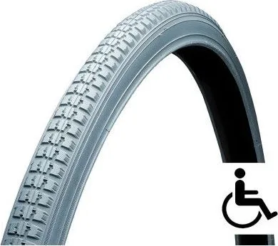 Plášť 24x1 3/8 (37-540), šedý, V cene plášťov je zahrnutý recyklačný poplatok vo výške 0,099 €/kg bez DPH