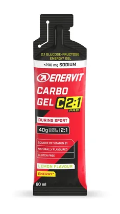 Gél CARBO GEL C2:1 citrón + sodík