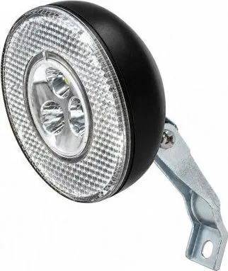 Svetlo predné MPB 3 LED, plast, čierne. V cene výrobku je zahrnutý recykl.pop.pre SR v sume 0,1248 €/kg.