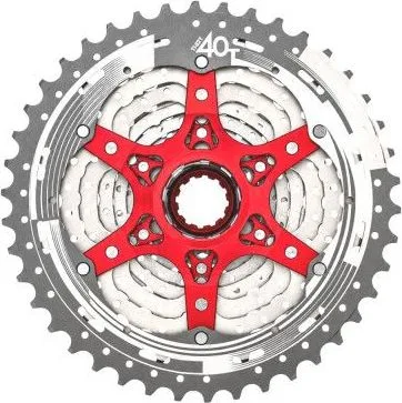Volnokolo SunRace CSMS8 11-kolo, kazeta, 11-40 z., strieborná