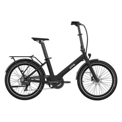 UTO Elektrobicykel OG24 2026 Onyx Black, Čierna/Modrá