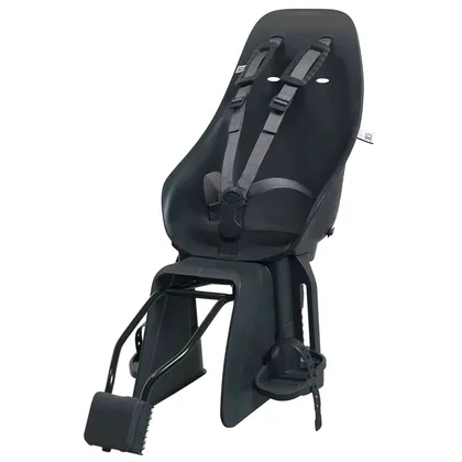 Urban Iki Detská sedačka na bicykel s adaptérom SET zadná Bincho Čierna/Bincho Čierna, Čierna/Zelená/Ružová/Modrá/Biela/Hnedá