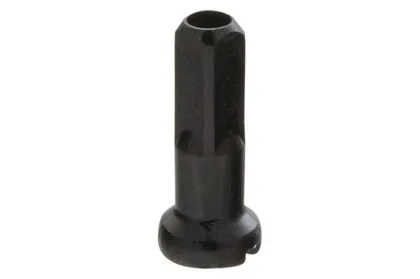 Niple mosadzné 2x12mm, čierne