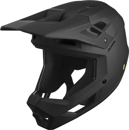 ALPINA Cyklistická enduro prilba PIKES MIPS black matt