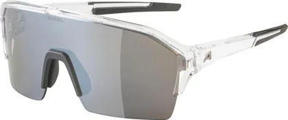 ALPINA Cyklistické okuliare RAM HR Q-Lite transparentné lesklé