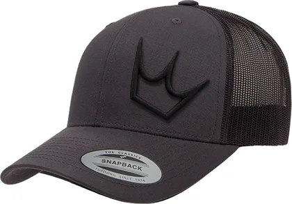 Šiltovka Peaty's Pubwear Trucker Cap Crown Charcoal / Black (PPW-CAP-CWN-CHB)
