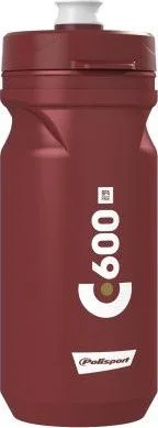 Cyklofľaša Polisport C600, 600 ml, bordová